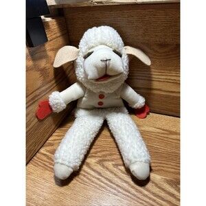 Vintage 1992 Shari Lewis Lamb Chop Hand Puppet Stuffed Animal Plush 16" 90s